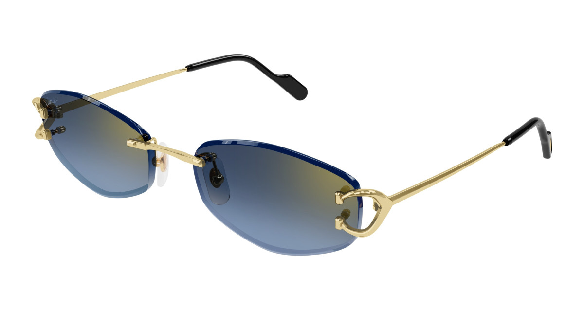Cartier Sunglasses CT0467S 002 Gold