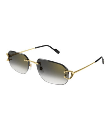 Cartier Sunglasses CT0468S 001 Gold
