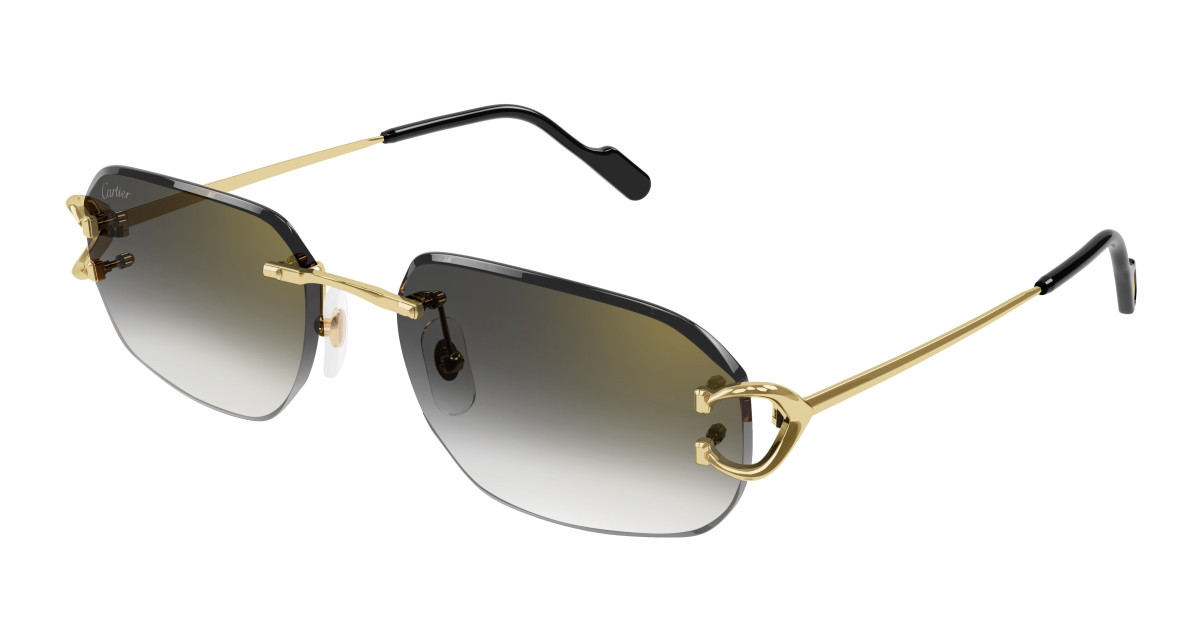 Cartier Sunglasses CT0468S 001 Gold