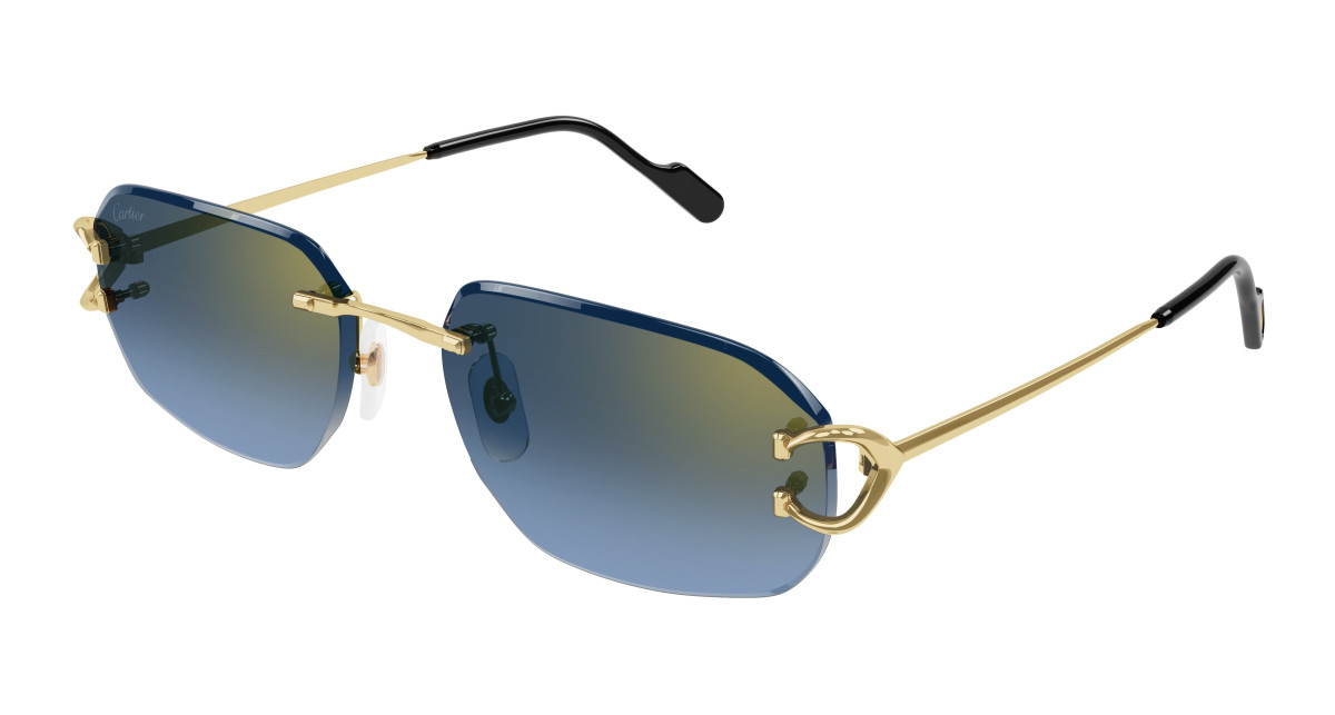 Cartier Sunglasses CT0468S 002 Gold