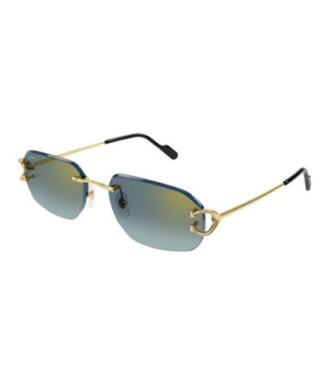Cartier Sunglasses CT0468S 003 Gold