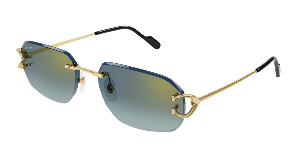 Cartier Sunglasses CT0468S 003 Gold