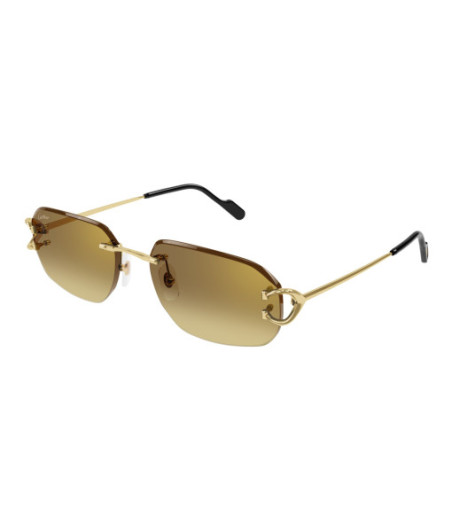 Cartier Sunglasses CT0468S 004 Gold