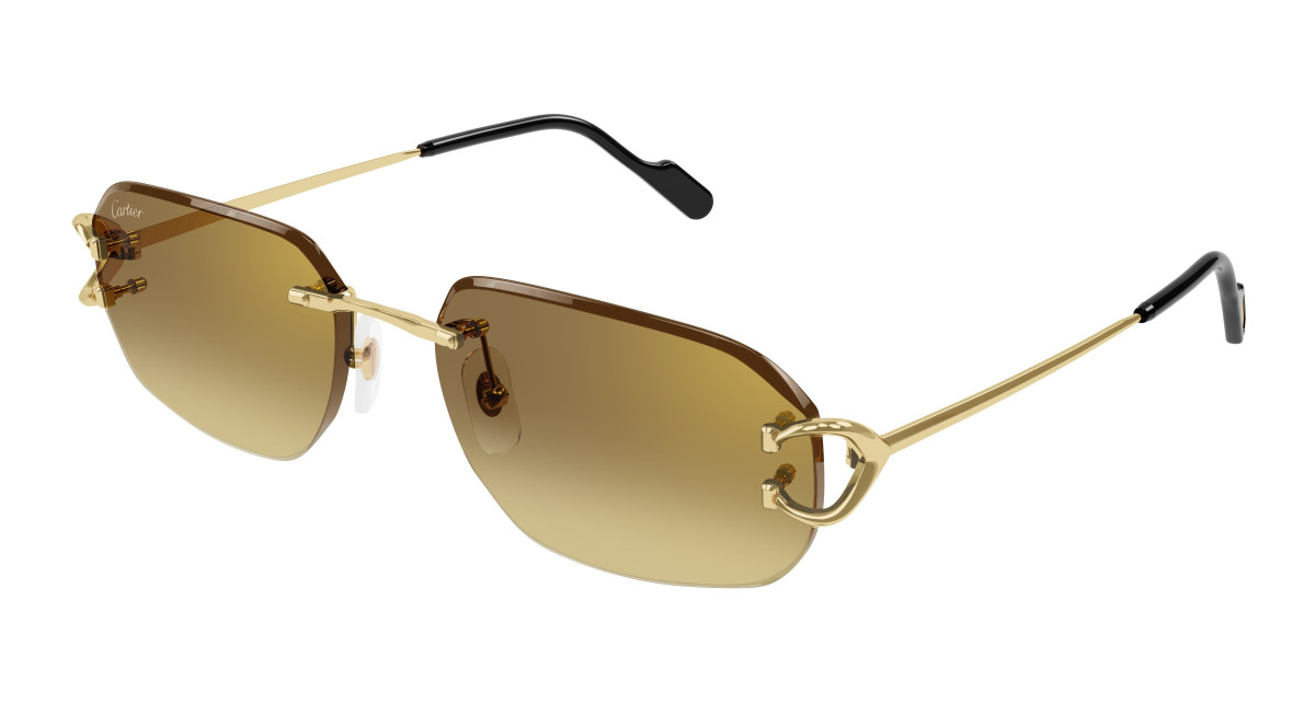 Cartier Sunglasses CT0468S 004 Gold
