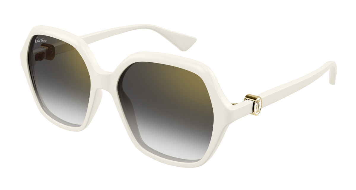Cartier Sunglasses CT0470S 004 White