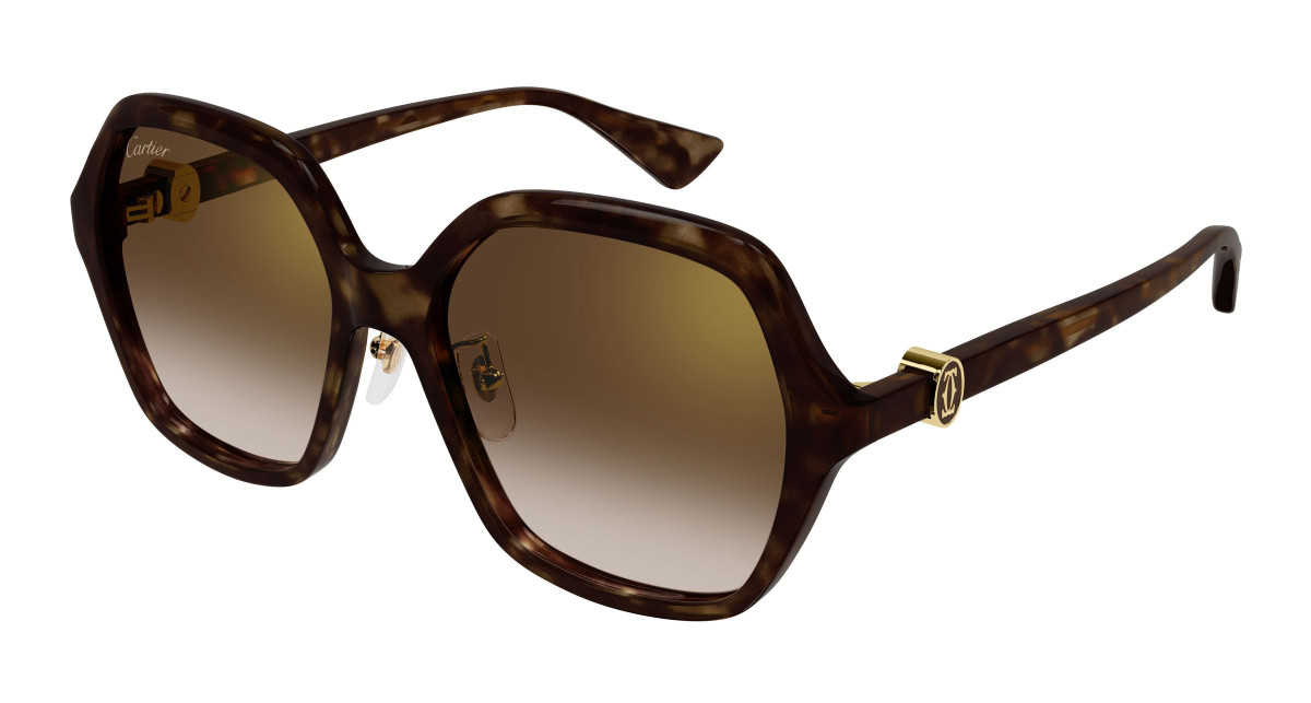 Cartier Sunglasses CT0470SA 002 Havana