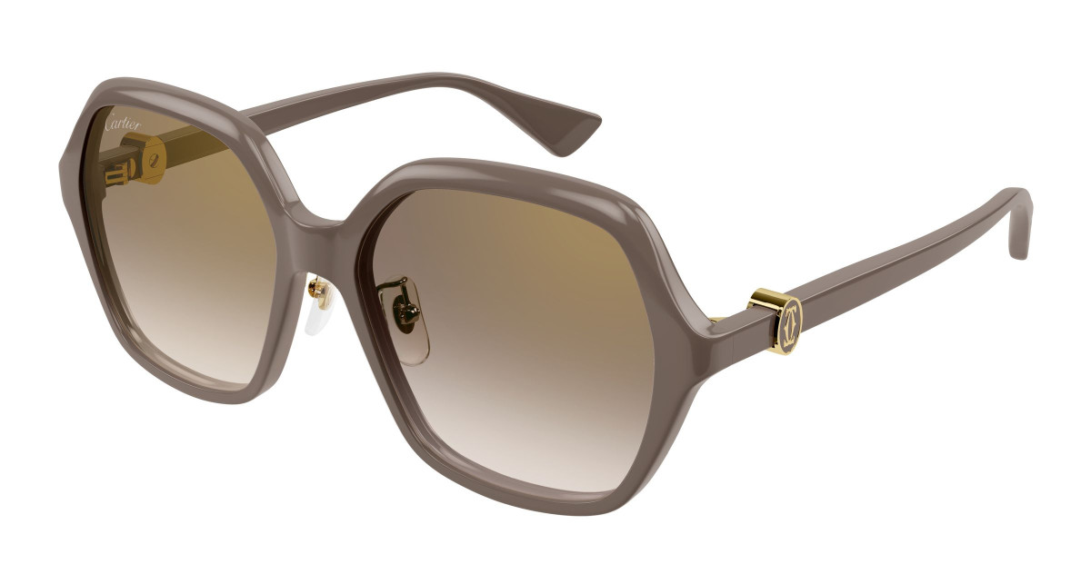 Cartier Sunglasses CT0470SA 004 Brown