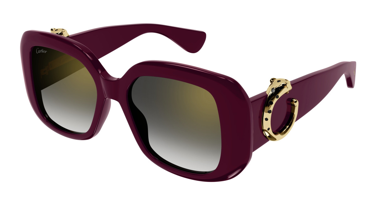 Cartier Sunglasses CT0471SA 004 Burgundy