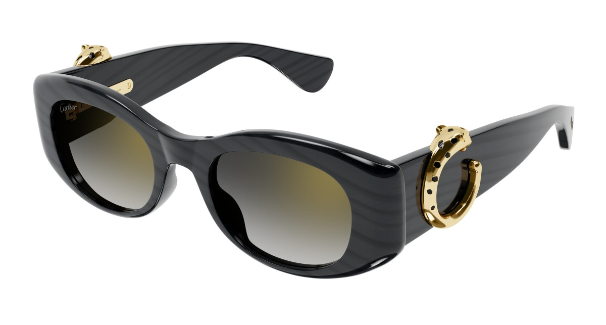 Cartier Sunglasses CT0472S 003 Grey