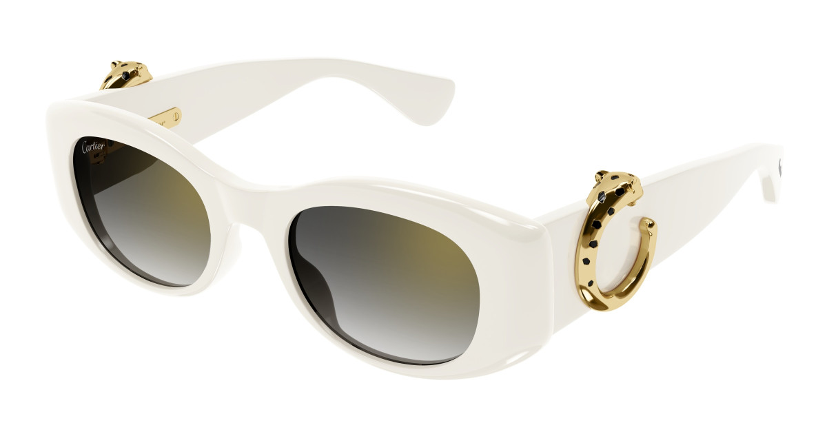 Cartier Sunglasses CT0472S 004 White
