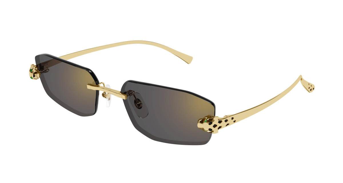 Cartier Sunglasses CT0474S 001 Gold