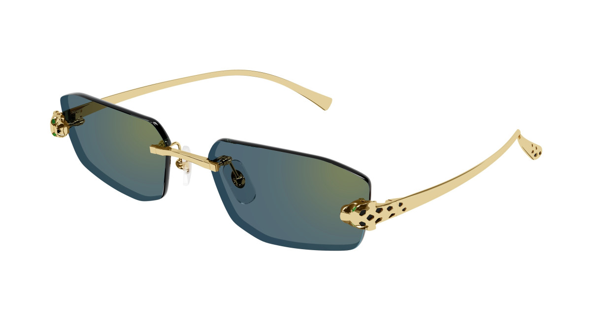 Cartier Sunglasses CT0474S 003 Gold