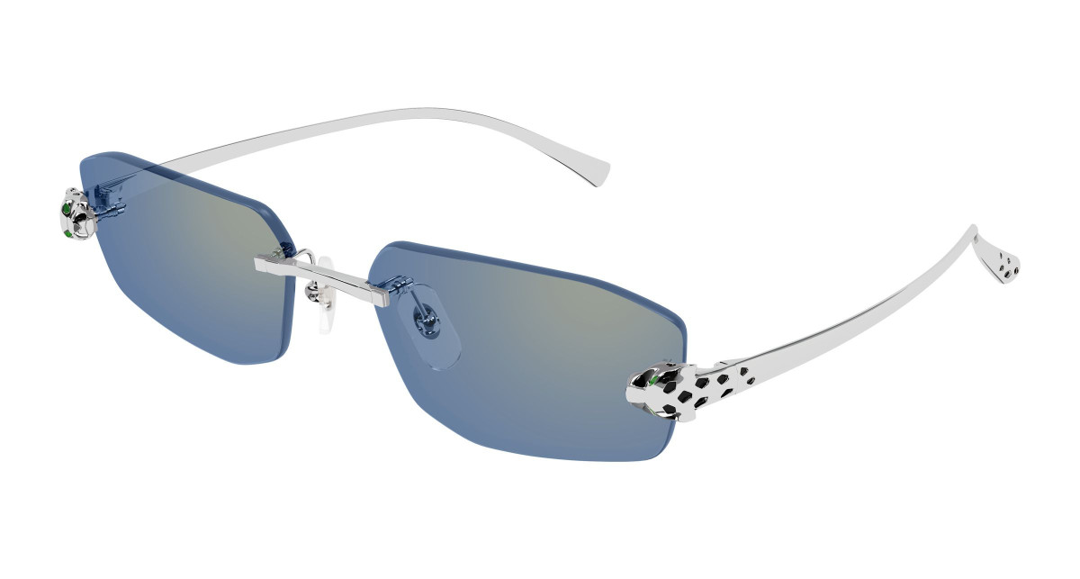 Cartier Sunglasses CT0474S 005 Silver