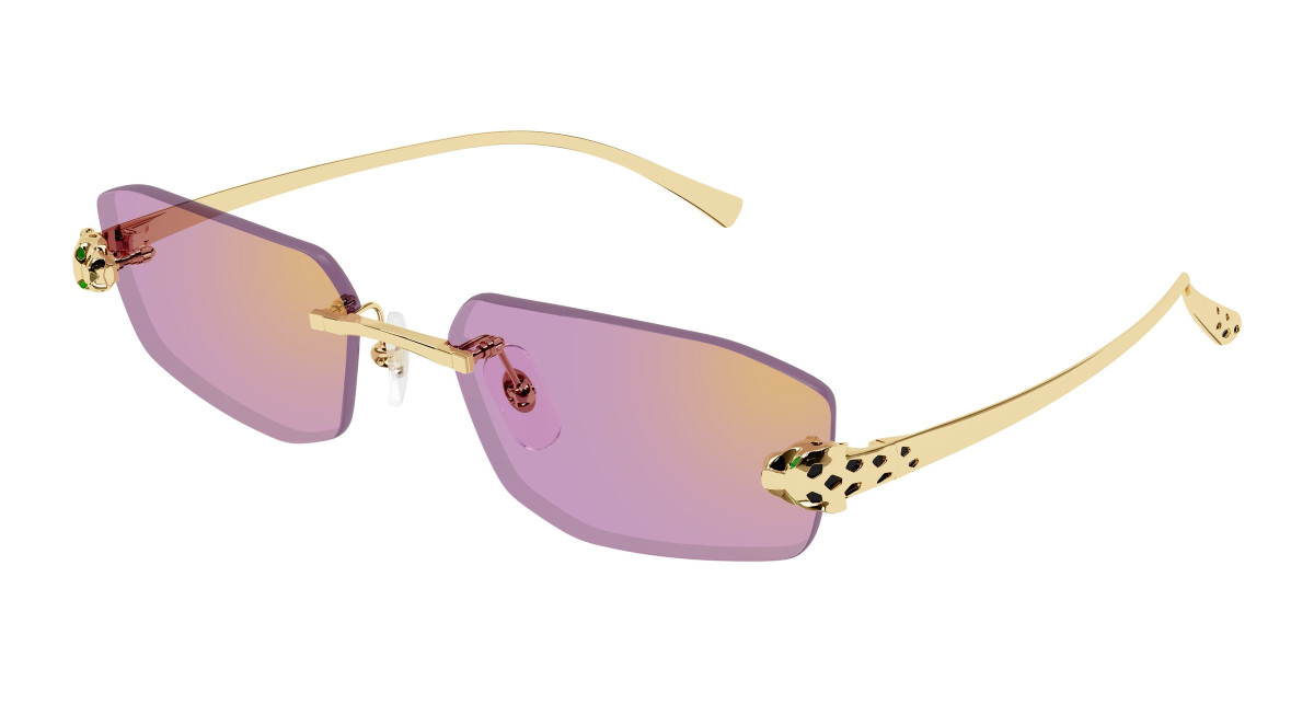 Cartier Sunglasses CT0474S 006 Gold