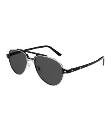 Cartier Sunglasses CT0476S 004 Silver