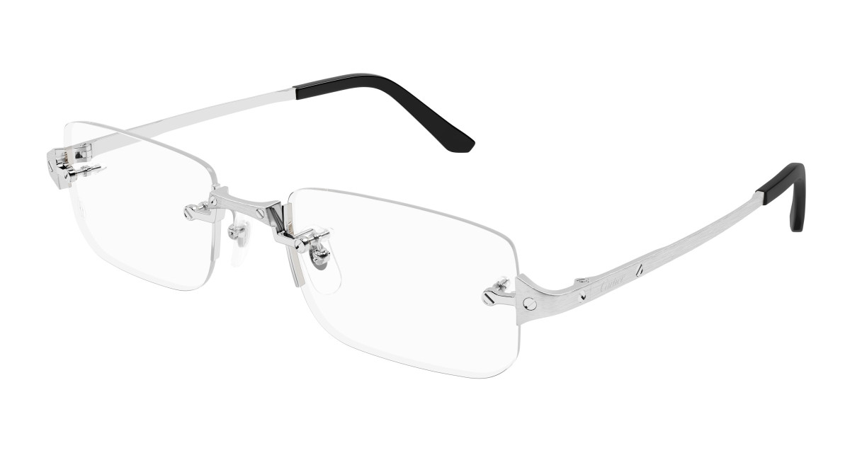 Cartier Eyeglasses CT0479O 002 Silver
