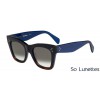 Lunettes de soleil Céline Femme CL 41090/S QLT (Z3) bleues havane
