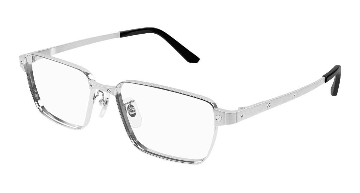 Cartier Eyeglasses CT0482OA 002 Silver