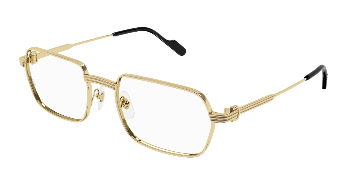 Cartier Eyeglasses CT0483O 001 Gold