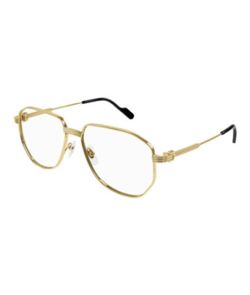 Cartier Eyeglasses CT0484O 001 Gold