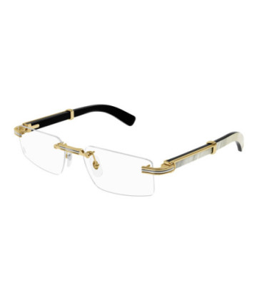 Cartier Eyeglasses CT0485O 003 Gold