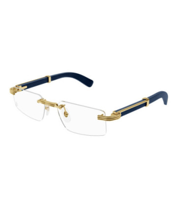 Cartier Eyeglasses CT0485O 004 Gold