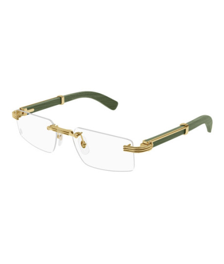 Cartier Eyeglasses CT0485O 006 Gold