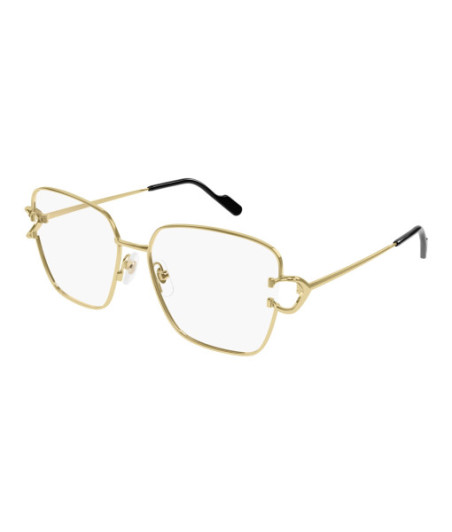 Cartier Eyeglasses CT0486O 001 Gold