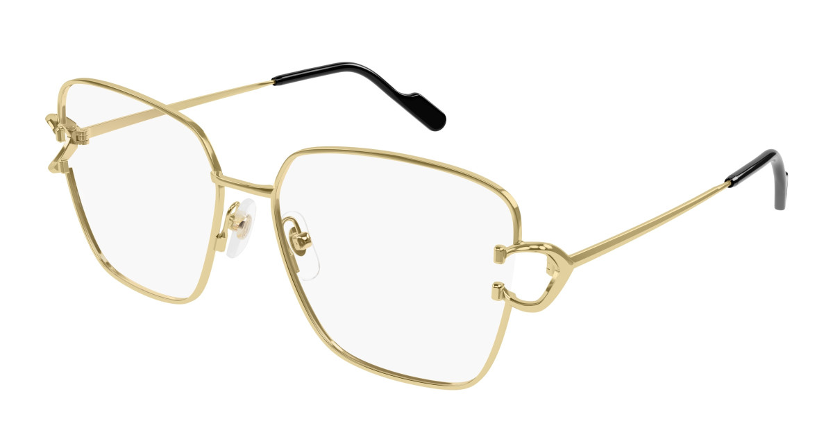 Cartier Eyeglasses CT0486O 001 Gold