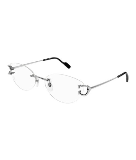 Cartier Eyeglasses CT0487O 002 Silver