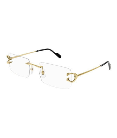 Cartier Eyeglasses CT0488O 001 Gold