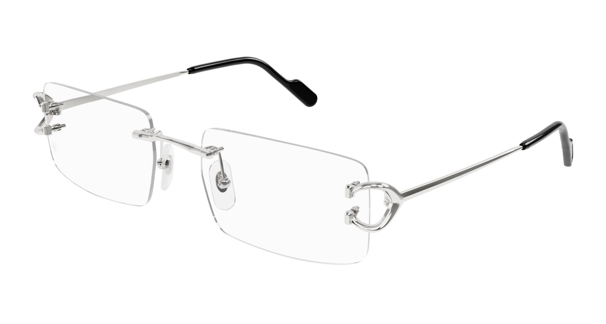 Cartier Eyeglasses CT0488O 002 Silver
