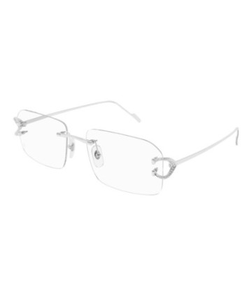 Cartier Eyeglasses CT0489O 003 Silver