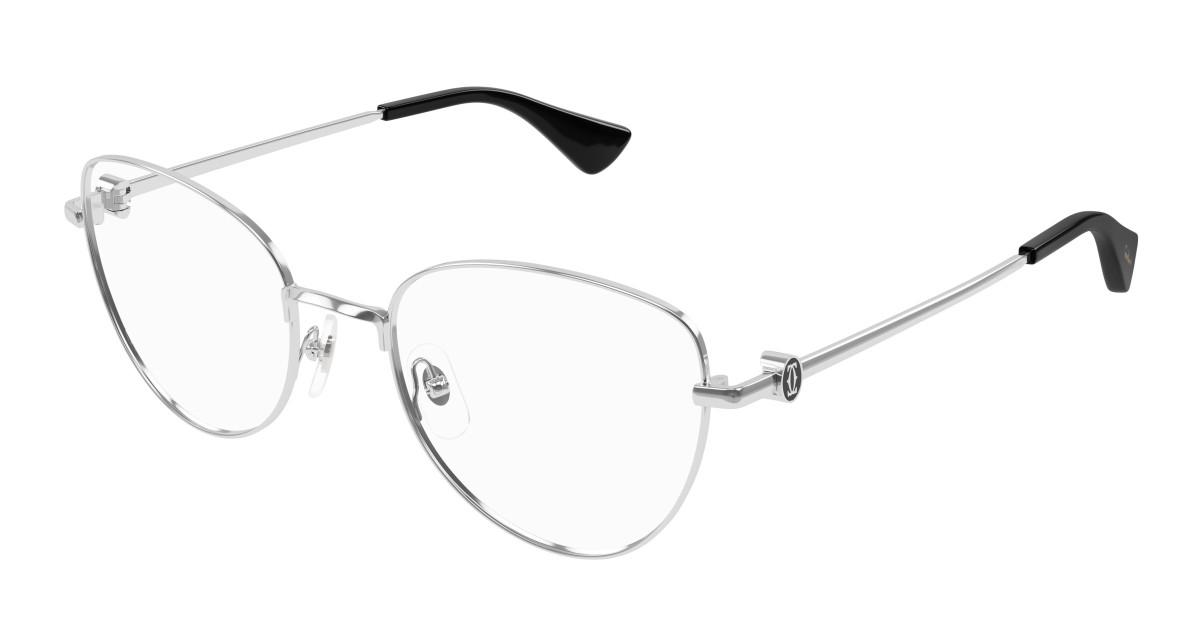 Cartier Eyeglasses CT0490O 002 Silver