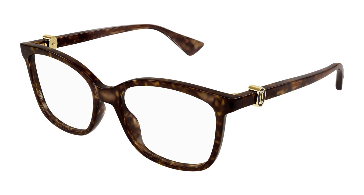 Cartier Eyeglasses CT0493O 002 Havana