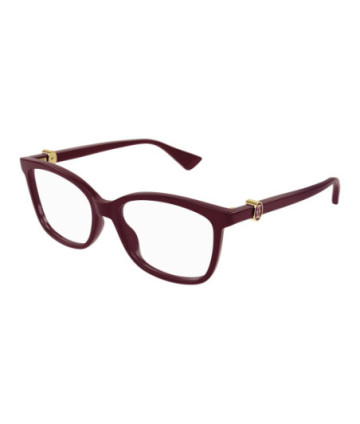 Cartier Eyeglasses CT0493O 003 Burgundy