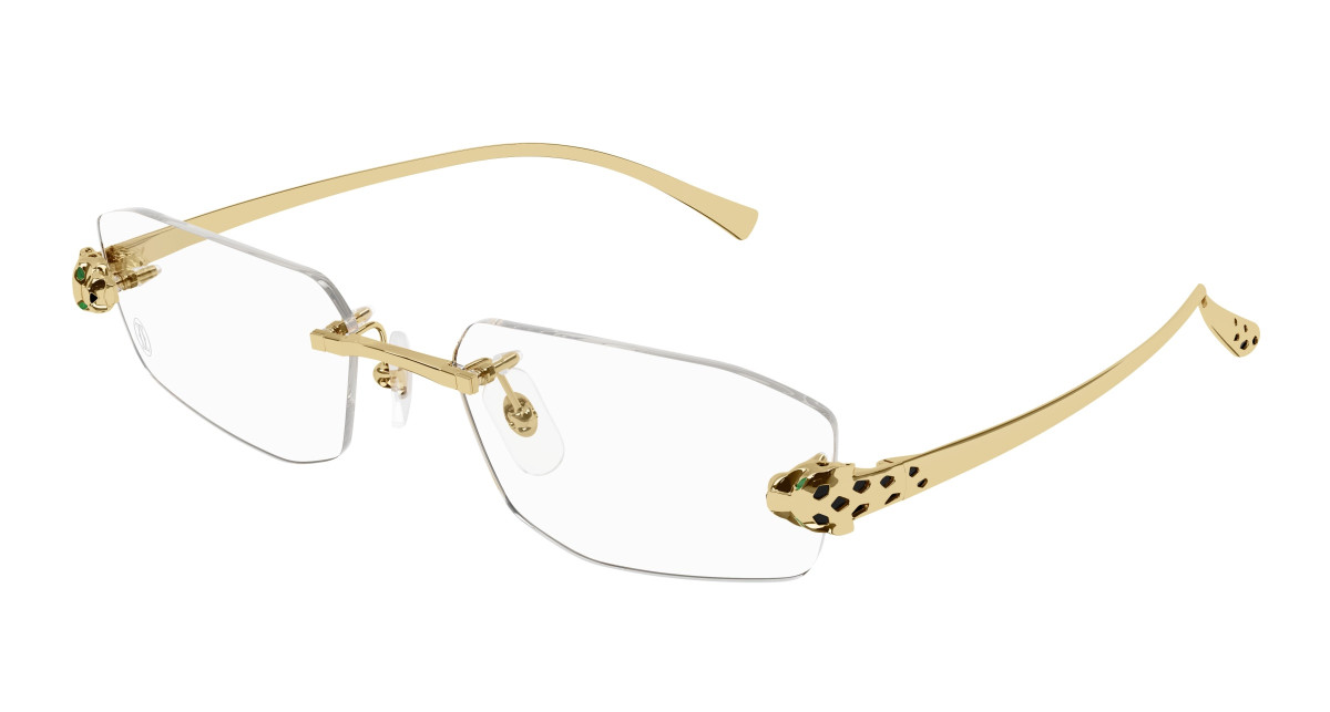 Cartier Eyeglasses CT0494O 001 Gold