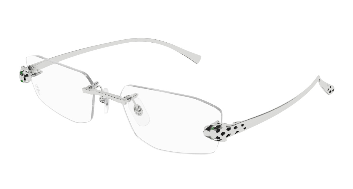 Cartier Eyeglasses CT0494O 002 Silver