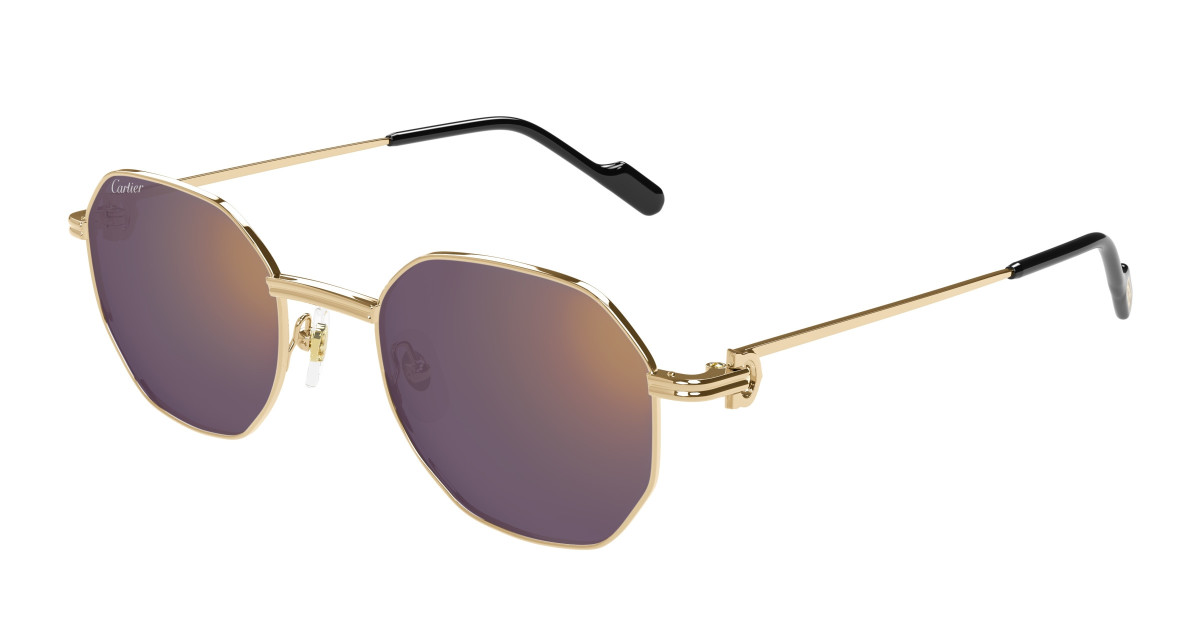 Cartier Sunglasses CT0500S 004 Gold
