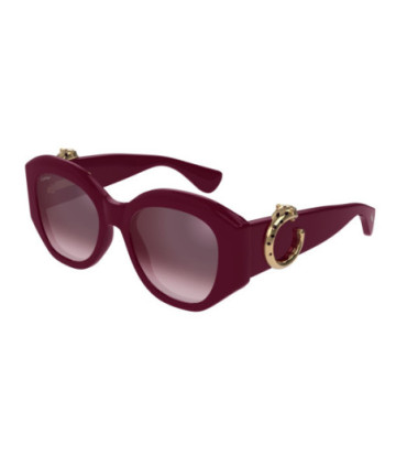 Cartier Sunglasses CT0502S 004 Burgundy