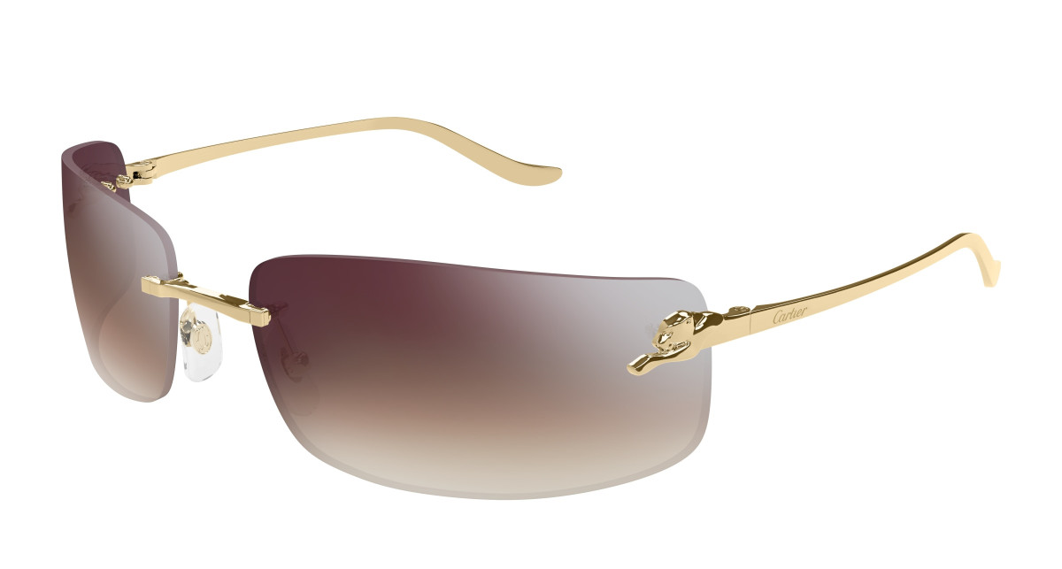 Cartier Sunglasses CT0503S 003 Gold