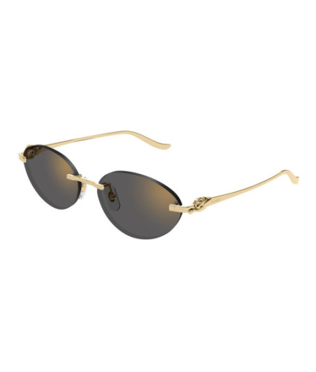 Cartier Sunglasses CT0504S 001 Gold