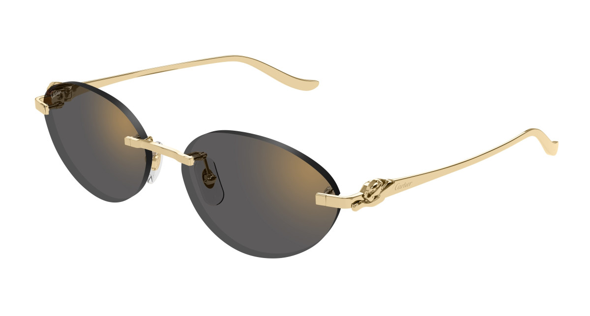 Cartier Sunglasses CT0504S 001 Gold