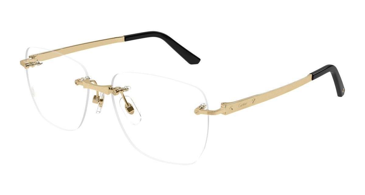Cartier Eyeglasses CT0512O 001 Gold
