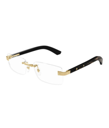 Cartier Eyeglasses CT0513O 001 Gold