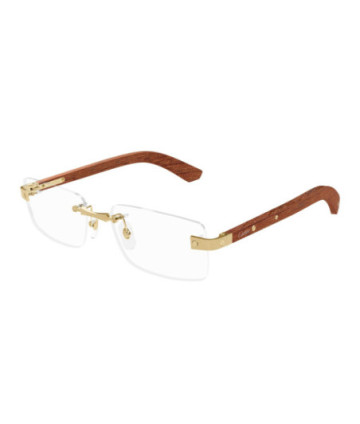 Cartier Eyeglasses CT0513O 002 Gold