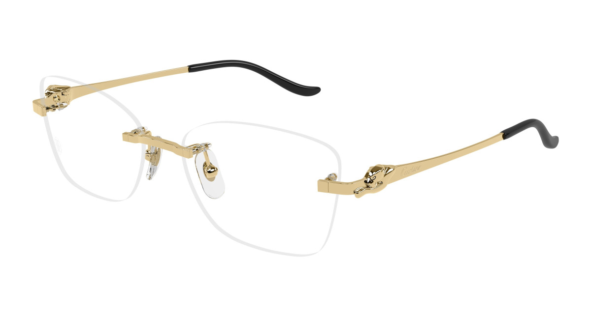 Cartier Eyeglasses CT0522O 001 Gold