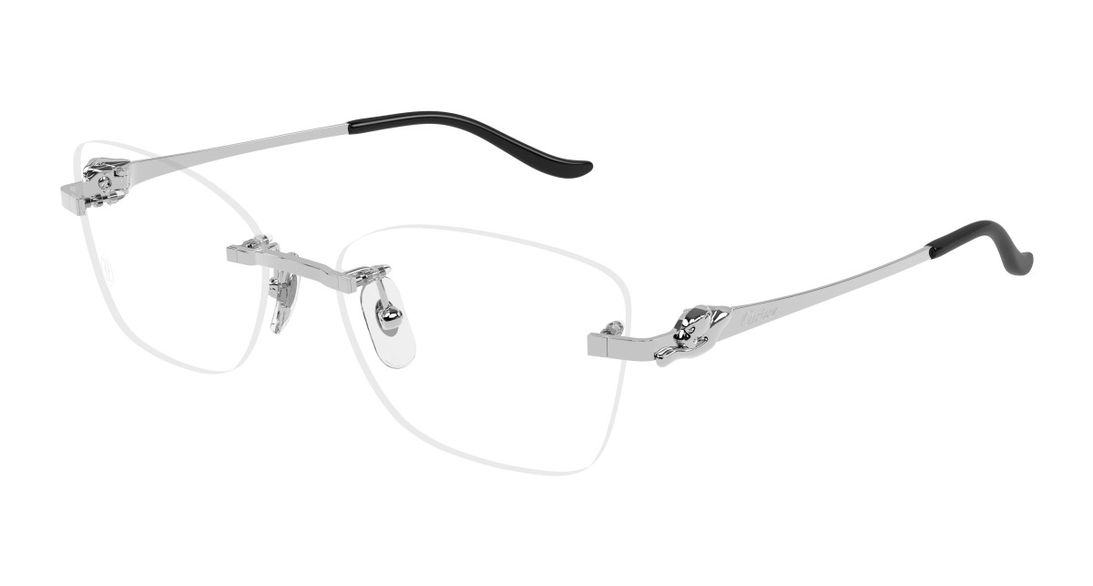 Cartier Eyeglasses CT0522O 002 Silver