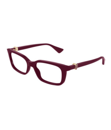 Cartier Eyeglasses CT0525O 007 Burgundy