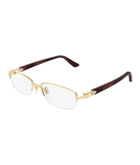 Cartier Eyeglasses CT0530OJ 002 Gold